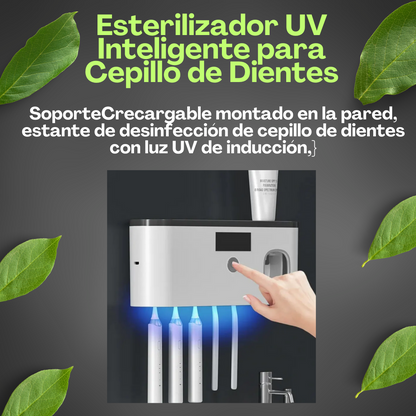 Esterilizador UV Inteligente para Cepillo de Dientes